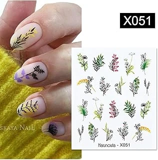 Tırnakmania Su Transferli Nail Sticker X051 (50127-9) 3911 ürün görseli 1