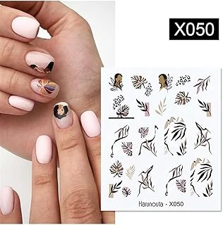 Tırnakmania Su Transferli Nail Sticker X050 (50127-8) 3910 ürün görseli 1