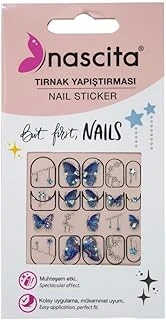 Işıltılı Yıldız Desenli Tırnak Stickerı - 32 ürün görseli 1