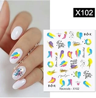 Tırnakmania Su Transferli Nail Sticker X102 (53013-2) 3943 ürün görseli 1
