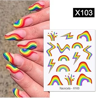 Tırnakmania Su Transferli Nail Sticker X103 (53013-3) 3944 ürün görseli 1
