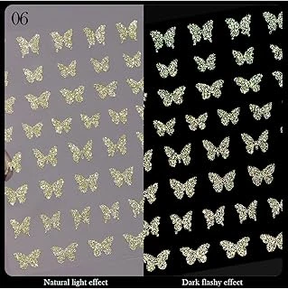 Nicole 3D Reflektif Efekt Nail Sticker Model - 6 (55881-6) 3020 ürün görseli 1