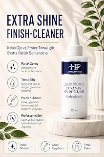 Extra Shine Cleaner Solution, Protez Tırnak Kalıcı Oje Için Parlatıcı Sonlandırıcı Solüsyon ürün görseli 1