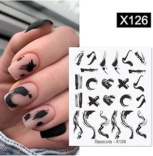 Tırnakmania Su Transferli Nail Sticker X126 (53622-2) 3960 ürün görseli 1