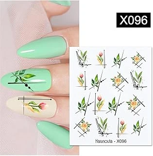 Tırnakmania Su Transferli Nail Sticker X096 (52340-16) 3937 ürün görseli 1