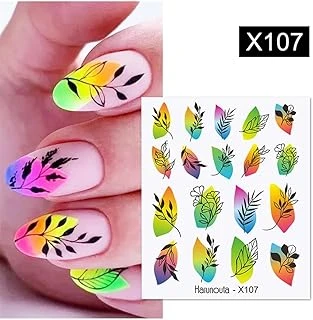 Tırnakmania Su Transferli Nail Sticker X107 (53013-7) 3948 ürün görseli 1