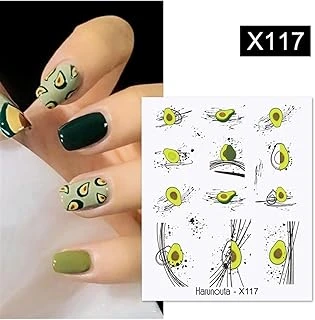Tırnakmania Su Transferli Nail Sticker X117 (53013-17) 3953 ürün görseli 1