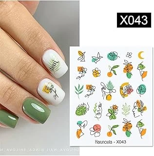 Tırnakmania Su Transferli Nail Sticker X043 (50127-1) 3905 ürün görseli 1
