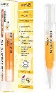 Mixup Monoi Nail & Cuticle Oil Pen 6 Ml | Güçlü Yumuşatma Etkili Kütikül Çıkarıcı Tırnak Bakım Kalemi ürün görseli 1