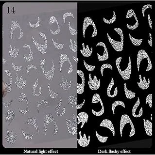 Nicole 3D Reflektif Efekt Nail Sticker Model - 14 (55881-14) 3028 ürün görseli 1