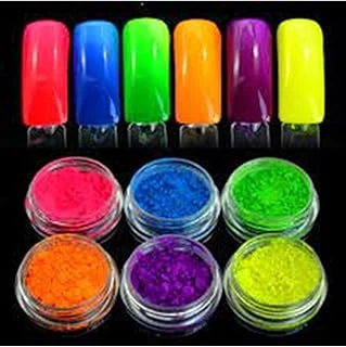 Neon Pigment Tırnak Tasarım Mercan ürün görseli 1