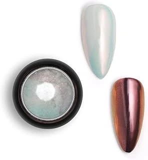 Holografik Efektli Beyaz İnci Tozu, Nail Art, Kalıcı Oje Tırnak Süsleme No.02 ürün görseli 1