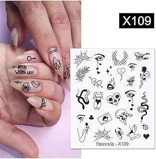 Tırnakmania Su Transferli Nail Sticker X109 (53013-9) 3950 ürün görseli 1