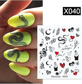 Tırnakmania Su Transferli Nail Sticker X040 (49831-40) 3902 ürün görseli 1