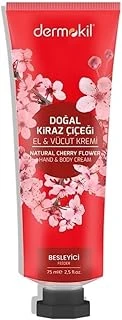 Dermokil Doğal Kiraz Çiçeği El & Vücut Kremi, 75 Ml ürün görseli 1