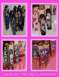 Independently Published Nail Planner: Nail Notebook | Nail Sketchbook For Nail Artist And Nail Lovers | Professional Notebook With Templates To Track Nail Ideas For Desi ürün görseli 1