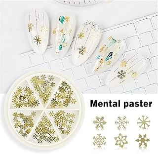Metal Kar Tanesi Nail Tırnak Süsü (F687-2) 2590 ürün görseli 1