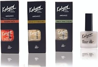 Kalyon Tırnak Bakım Yağı, Tırnak Eti Temizleyici Peeling 4'Lü Set ürün görseli 1