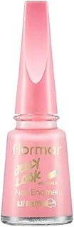 Jel Görünümlü Parlak Oje (Pembe) - Jelly Look Nail Enamel - Jl27 Milky Pinky - 8690604282210 ürün görseli 1