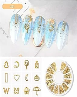 Metal Nail Tırnak Süsü (F693-02) 2363 ürün görseli 1