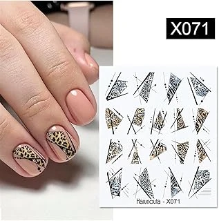 Tırnakmania Su Transferli Nail Sticker X071 (50127-29) 3919 ürün görseli 1
