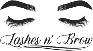 Lashes N' Brows Lash Eyelash Artist Lash Artist: Graph Grid Notebook/Journal (6” X 9”) Lashes And Brows For Beauty Spas & Beauty Salons ürün görseli 1