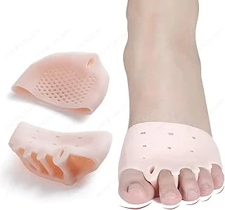 Morton Nörama Metatarsal Destek Sağlayan, Parmak Sürtünme Önleyici, Parmak Duruş Düzeltici, Yumuşak, Ayağın Ön Tarafını Rahatlatan Silikon(1 Çift) ürün görseli 1