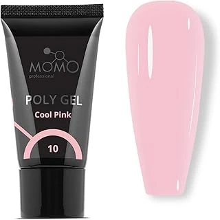Protez Tırnak İçin Poly Gel, Poli Jel, No.10, Soğuk Pembe, 30 Gr ürün görseli 1