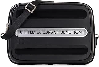 United Colors Of Unisex Yetişkin Kozmetik Çantası, Siyah, Seyahat Çantası 9 İnç ürün görseli 1