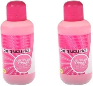 2 Adet Aseton 100 Ml+100 Ml Pembe Oje Temizleyici ürün görseli 1