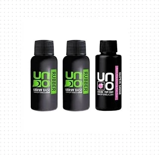 Fontenay Profesyonel Rubber Base Coat X2 & Super Shine Top Coat 50Ml 3'Lü Set Şeffaf ürün görseli 1
