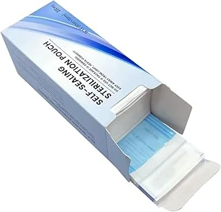 Mini Alet Sterilizasyon Zarfı - İndikatörlü Sterilizasyon Paketi 57X130Mm (200 Adet) ürün görseli 1