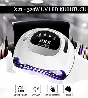 Fontenay X 21 Uv Led Tırnak Kurutucu 320 W 72 Uv Led Protez Tırnak Kalıcı Oje Kurutma Makinesi ürün görseli 1
