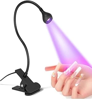 Gaman Masa Sabitlemeli Uv Led Kurutucu Lamba Jel Tips Kurutucu Oje Kurutucu 3W Siyah ürün görseli 1