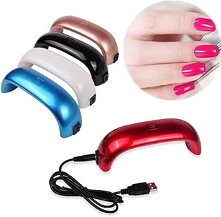 9W Uv Led Işık Tırnak Oje Kurutucu Usb Gökkuşağı Lamba Fototerapi 02 Fuşya ürün görseli 1