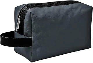 Boldy Kozmetik Çantası-Tıraş Çantası-Seyahat Çantası-Makyaj Çantası-Traş-El Çantası-Handbag (Gri) ürün görseli 1