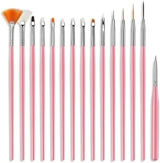 Pembe Tırnak Fırça Seti 15 Li ürün görseli 1