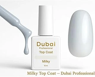 Fontenay Dubai Professional Milky Top Coat Rakı Beyazı Top Coat 15 Ml Beyaz ürün görseli 1