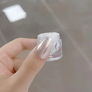 Nail Tırnak Süsleme İnci Tozu Silver No:5 ürün görseli 1