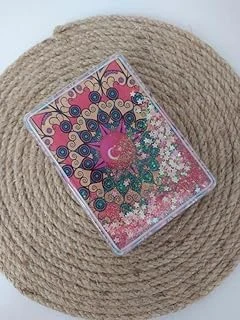 Ayna Cep Çanta Seyehat Aynası Sulu Pullu Makyaj Kozmetik Büyüteç Kompakt ürün görseli 1