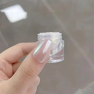 Nail Tırnak Süsleme İnci Tozu Sedefli Beyaz No:1 ürün görseli 1
