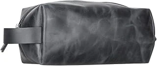 Plm Eve Deri Makyaj Çantası Large Tn26 Space Black ürün görseli 1
