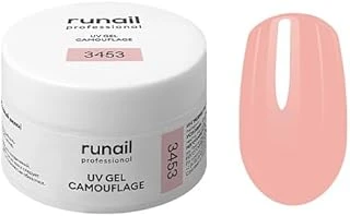 Runail Professional Protez Tırnak Jeli Uv Gel Camouflage Tatlı Pembe 15Gr. 3453 ürün görseli 1