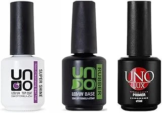 Fontenay Kalıcı Oje Seti Lux Primer 15 Ml +Rubber Base Gel 15Ml+Supershine Top Coat 15Ml Şeffaf ürün görseli 1