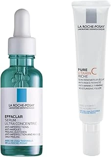 La Roche Posay Effaclar Concentrate 30Ml + Redermic C Riche Eye Cream 15Ml Set ürün görseli 1