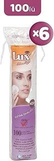 Lux Disk Makyaj Pamuğu 100'Lü X 6 ürün görseli 1