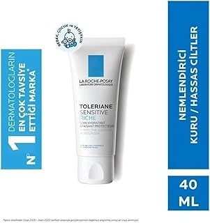 La Roche-Posay Toleriane Sensitive Riche Prebiyotik Krem, Kuru/Hassas Ciltler, 40Ml ürün görseli 1