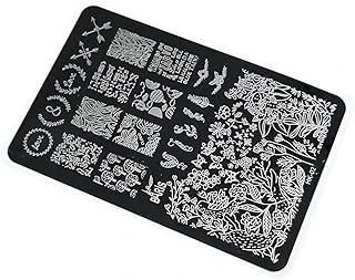 Nail Stamping Baskı Plakası Büyük Boy Xl Hk02 ürün görseli 1