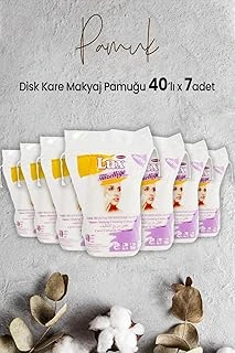 Lux Disk Kare Makyaj Pamuğu 40' Lı X 7 Adet ürün görseli 1