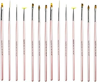 Nail Tırnak Süsleme Fırça Seti 7'Li - 02 (2 Paketi) ürün görseli 1